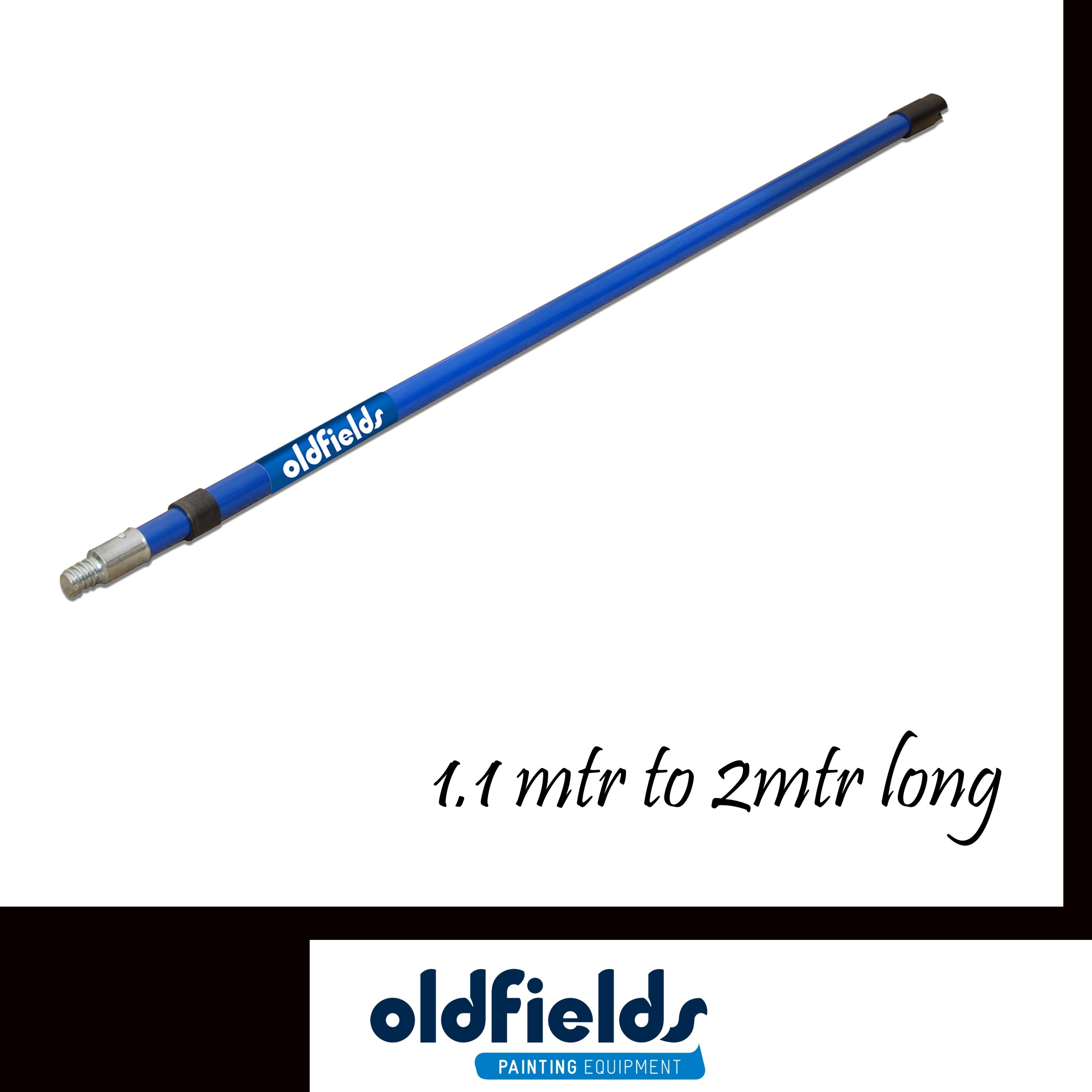 Steel Paint Roller Extension Pole 1 1mtr Opens To 2mtr Long From Oldfi   772oldfieldstelescopicsteelextensionpole1.1mtrto2mtr2 